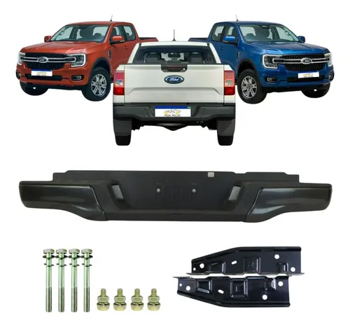 Parachoque Ranger 2024 2025 2026  S/furo Sensor Preto
