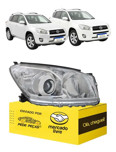 Farol Sinaleira Toyota Rav4 2009 2010 11 2012 Foco Duplo Ld Direito/passageiro