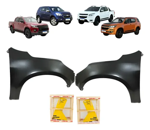 Paralama S10 Trailblazer 2013 2014 2015 2016 2017 A 2024 Par