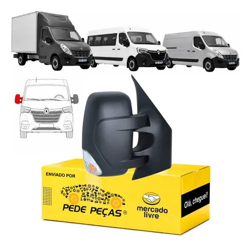 Retrovisor Renault Master 2013 2014 2015 A 2026 Elétrico