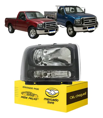 Farol F350 1999 2000 2001 2002 2003 2004 2005 06 A 2011 L.d Direito/passageiro
