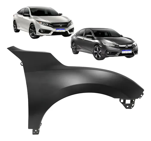 Paralama Honda Civic G10 2017 2018 2019 2020 2021 L.d Novo  Direito Passageiro