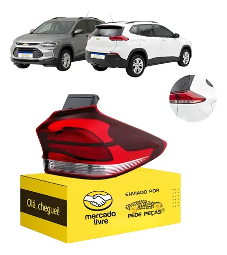 Lanterna Sinaleira Tracker 2020 21 22 A 2025 S/led Canto Ld Direito/passageiro Fumê