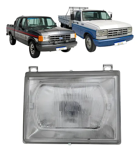 Farol Ford F-1000 F-4000 1993 1994 1995 Novo Sem Suporte Direito/passageiro