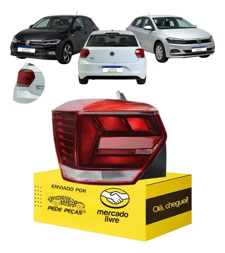 Lanterna Sinaleira Vw Polo 2018 2019 2020 2021 2022 L.e Esquerdo/motorista Vermelho