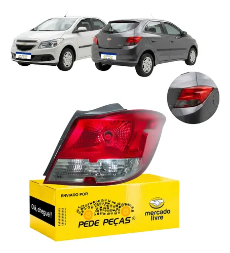 Lanterna Sinaleira Gm Onix 2012 A 2016 Lt Ltz Ls Joy Fumê Ld Direito/passageiro Vermelho