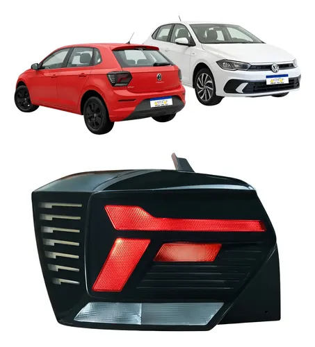 Lanterna Esquerda Volkswagen Polo 2024 2025 2026 Nova Esquerdo/motorista Preto