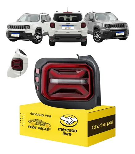 Sinaleira Traseira Jeep Renegade 2022 23 24 25 2026 Led Le Esquerdo/motorista