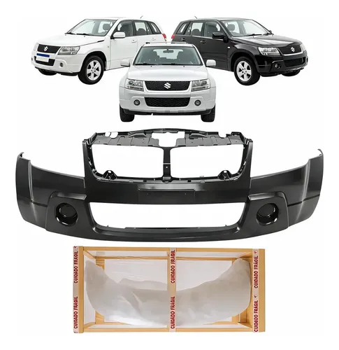 Parachoque Dianteiro Suzuki Grand Vitara 2009 A 2012 4x4 Preto