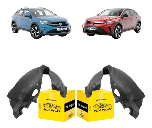 Par Parabarro Dianteiro Vw Nivus 2020 21 22 23 2024