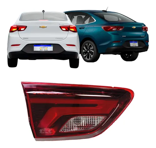 Lanterna Tampa Onix Sedan 2020 2021 2022 2023 24 25 C/led Le Esquerdo/motorista Vermelho