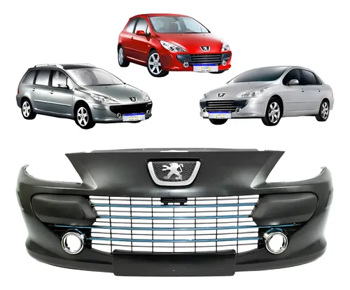 Parachoque Dianteiro Peugeot 307 2007 2008 2009 2010 2011  Preto