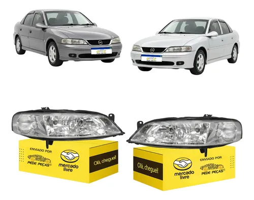 Par Farol Chevrolet Vectra 2000 2001 A 2005 Gls Expression Ambos Lados