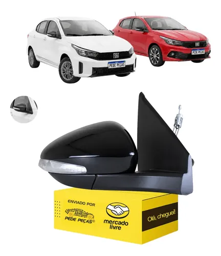 Retrovisor Fiat Argo Cronos 2023 A 2026 C/pisca Manual Ld