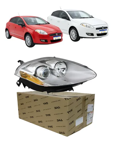 Farol Eletrico Fiat Bravo 2011 A 2016 Direito Lado Carona Direito/passageiro