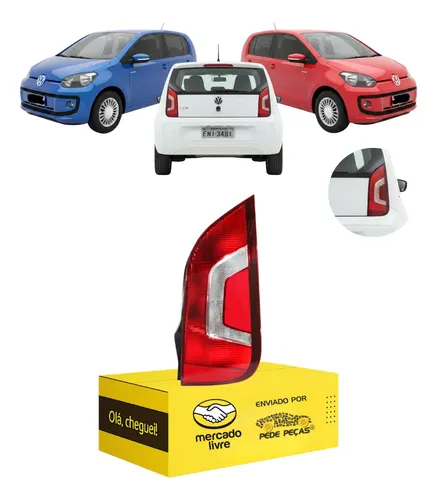 Sinaleira Lanterna Vw Up 2014 2015 2016 2017 Cristal Ld Direito/passageiro