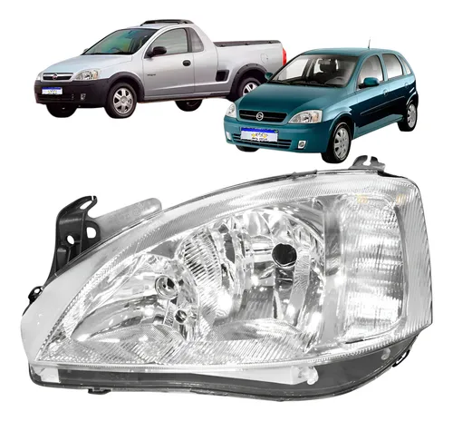 Farol Chevrolet Corsa Montana   2003 2004 05 06 07 08 Le Esquerdo/motorista