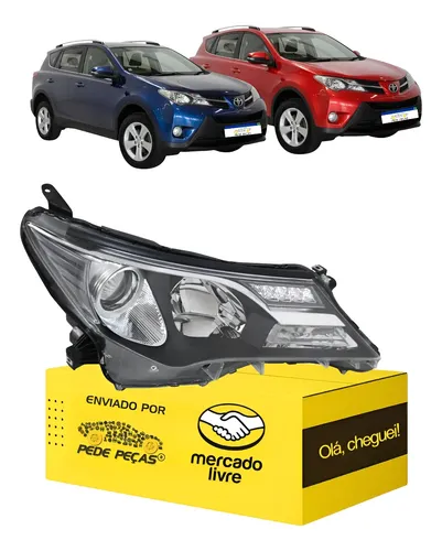 Farol Sinaleira Toyota Rav4 2013 14 2015 Elétrico C/led L.d Direito/passageiro