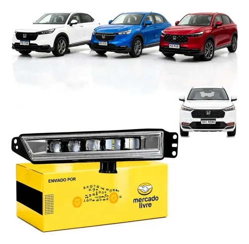 Farol Milha Honda Hrv 2022 A 2026 Led Exl Turbo Touring Le Cristal