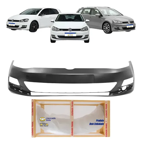 Parachoque Dianteiro Volkswagen Golf 2014 2015 2016 2017  Preto