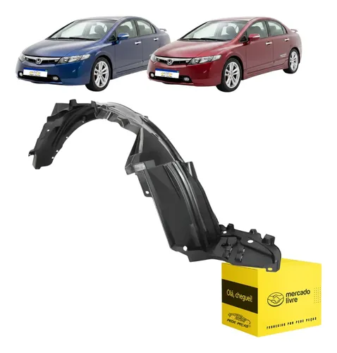 Parbarro Esquerdo Honda New Civic 2007 2008 2009 2010 2011