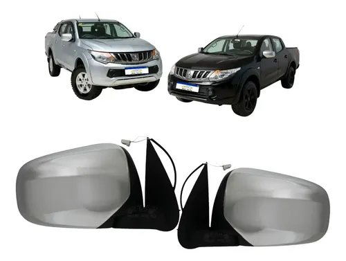 Retrovisor Elétrico Triton 2016 2017 A 2022 Cromado S/pisca 