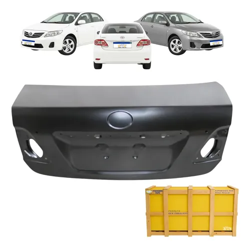 Tampa Traseira Toyota Corolla 2012 2013 2014 Nova Preto