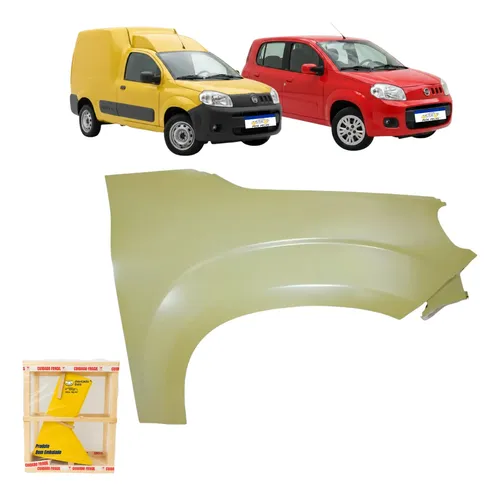 Paralama Uno Evo Economy 2011 A 2014 Fiorino 2014 A 2021