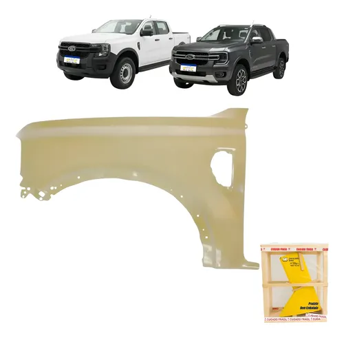 Paralama Ford Ranger 2024 2025 A 2026 Black Xl Le