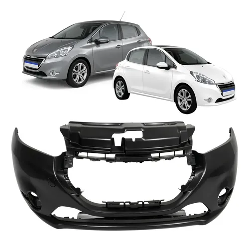 Parachoque Dianteiro Peugeot 208 2013 2014 2015 2016 Novo Preto