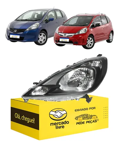 Farol Sinaleira Esquerdo Honda Fit Twist 2013 2014 Elétrico Esquerdo/motorista