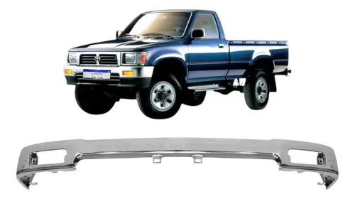 Parachoque Dianteiro Hilux Sr5 1992 A 2001 Cromado Novo Cromado