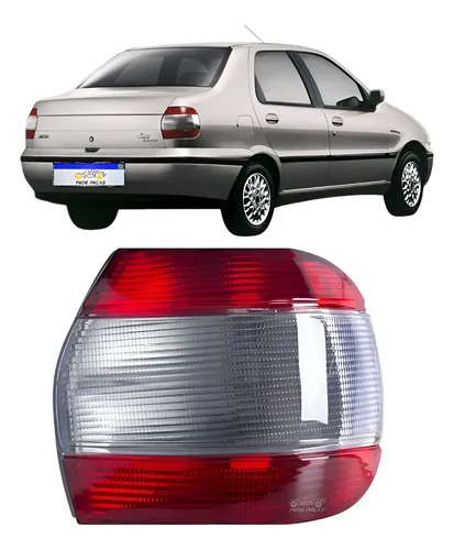 Lanterna Traseira Fiat Siena G1 1997 1998 1999 2000 Fume Ld Direito/passageiro Fumê
