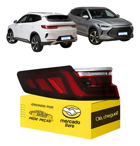 Lanterna Byd Song Plus 2023 2024 2025 Led Nova L.e Esquerdo/motorista Vermelho