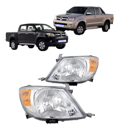 Farol Toyota Hilux 2006 2007 2008 2009 2010 2011 Ambar Novo