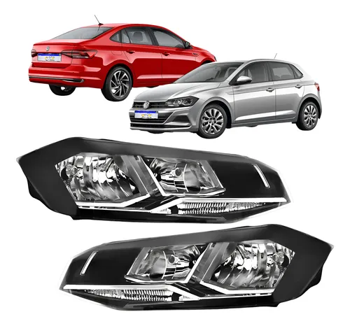 Farol Volkswagen Polo Virtus 2018 2019 2020 2021 2022