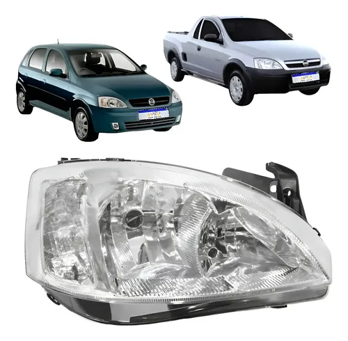 Farol Chevrolet Corsa Montana 2008 2009 2010 2011 2012 Ld Direito