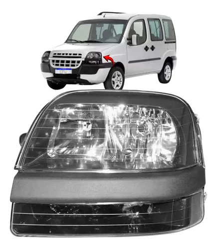 Farol Fiat Doblo 2002 2003 2004 2005 2006 2007 2008 2009 L.e Esquerdo
