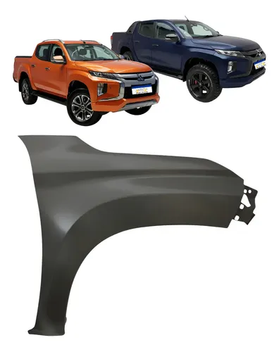 Paralama Dianteiro Mitsubishi L200 Triton 2022 2023 Sem Furo