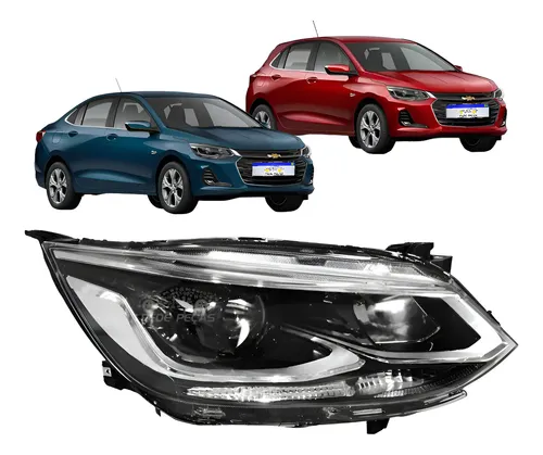 Farol Chevrolet Onix Premier 2021 2022 2023 2024 2025 Ld Direito