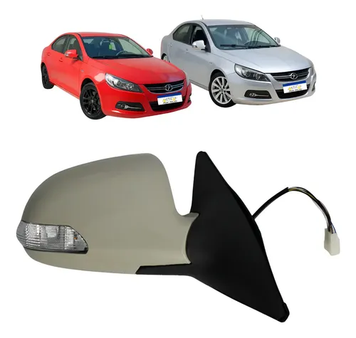 Retrovisor Eletrico Jac J5 2011 2012 A 2016 Com Desembacador