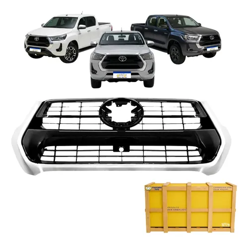 Grade Toyota Hilux 2022 2023 2024 2025 2026 Conquest Srx Srv Preto Brilhante