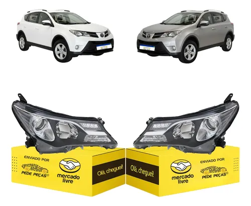 Par Farol Sinaleira Toyota Rav4 2013 14 2015 Elétrico C/led Ambos Lados