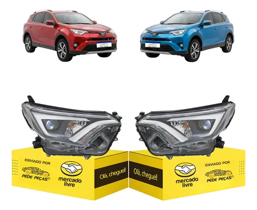 Farol Sinaleira Toyota Rav4 2017 2018 Elétrico C/led Par Ambos Lados