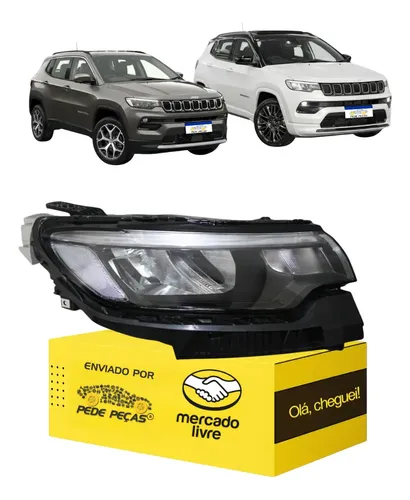Farol Sinaleira Jeep Compass 2022 2023 2024 2025 2026 L.d Direito/passageiro