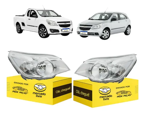 Farol Agile Montana 2010 11 12 13 14 15 16 17 A 19 2020 Par Ambos Lados