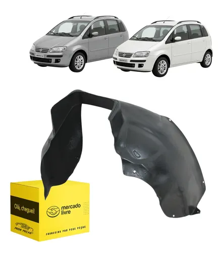 Parabarro Dianteiro Fiat Idea 2006 2007 2008 2009 2010 L.e