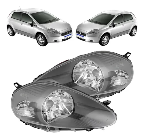Farol Fiat Punto Essence Attractive 2007 A 2012 Novo