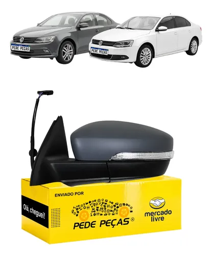 Retrovisor Vw Jetta 2011 12 13 14 A 2018 Elétrico C/pisca Le