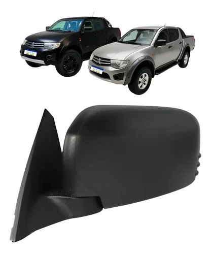 Retrovisor Esquerdo Mitsubishi Triton 2009 A 2017 Manual Esquerdo